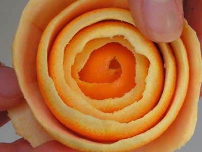 апельсиновая роза